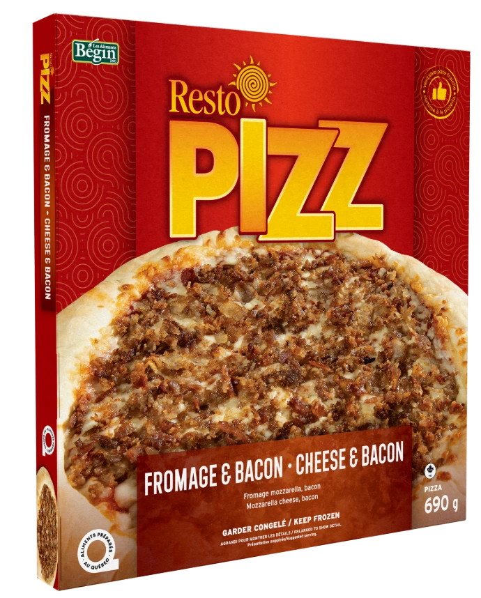 Resto Pizz - Fromage & Bacon